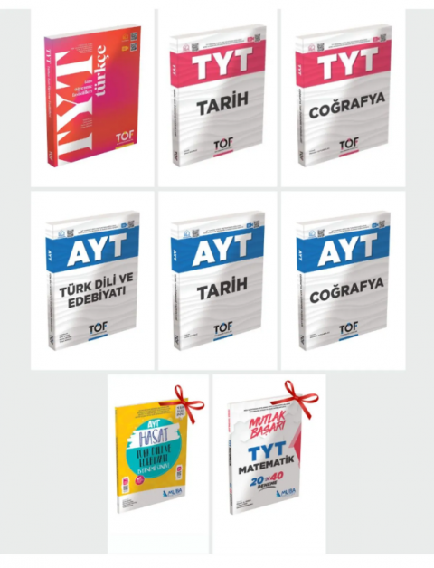TYT-AYT-TÖF Sözel Set.  AYT Hasat Edebiyatı 15 D. Sınavı, TYT MB Matematik Deneme Hediyeli!!