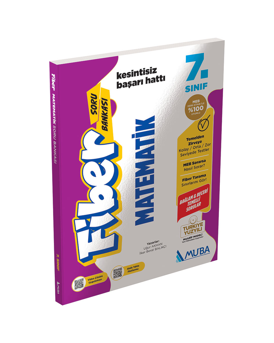SRB7001 7. Sınıf Matematik Fiber Soru Bankası