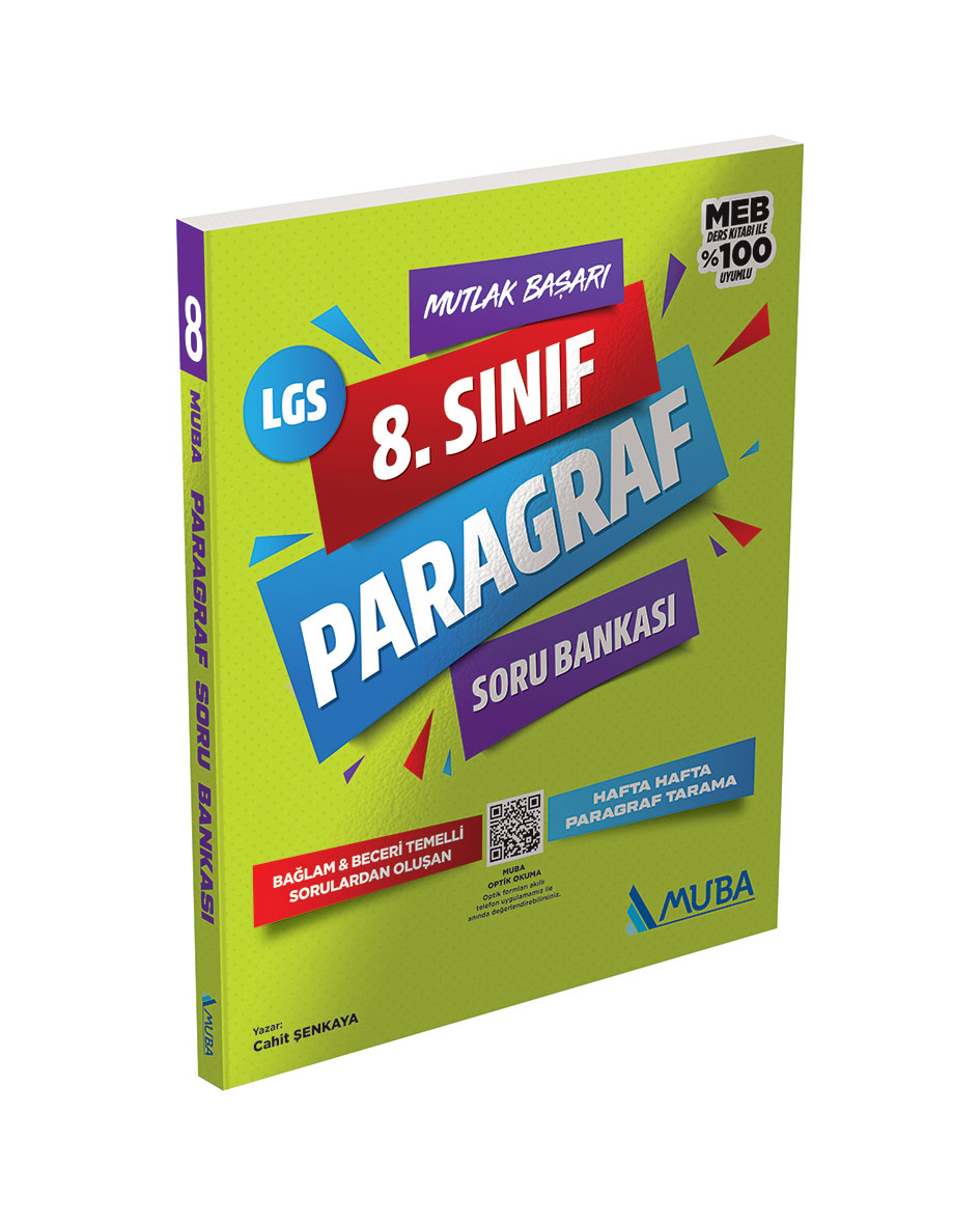 SRB8007 MB 8.Sınıf Paragraf Soru Bankası SRB8007 MB 8.Sınıf Paragraf Soru Bankası