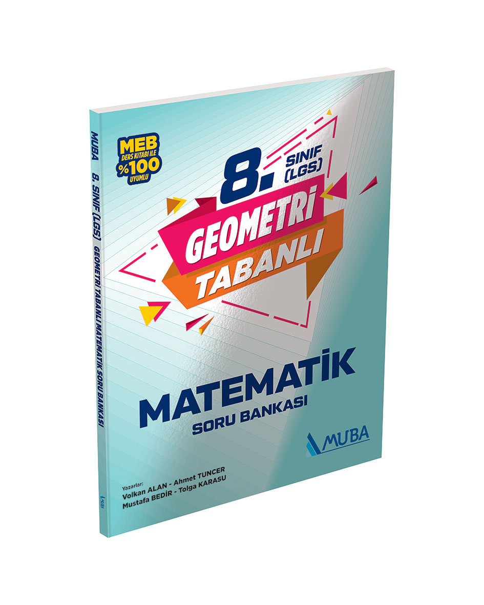 SRB8009 8. Sınıf Geometri Tabanlı Matematik Soru Bankası