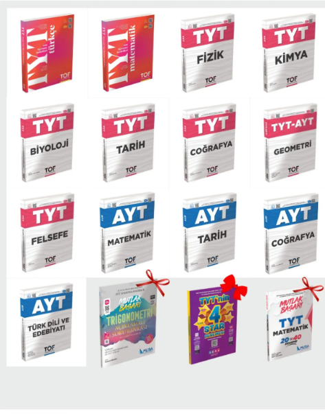 TYT-AYT-TÖF Eşit Ağırlık Full Set. Hediyeli!!